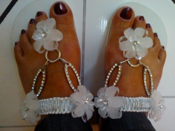 Havaiana decorada
